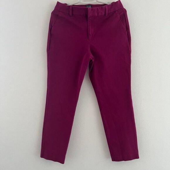 Gap Jeans  Women Ankle High Rise Size 8 ROSSO Ancora Denim - Picture 1 of 16